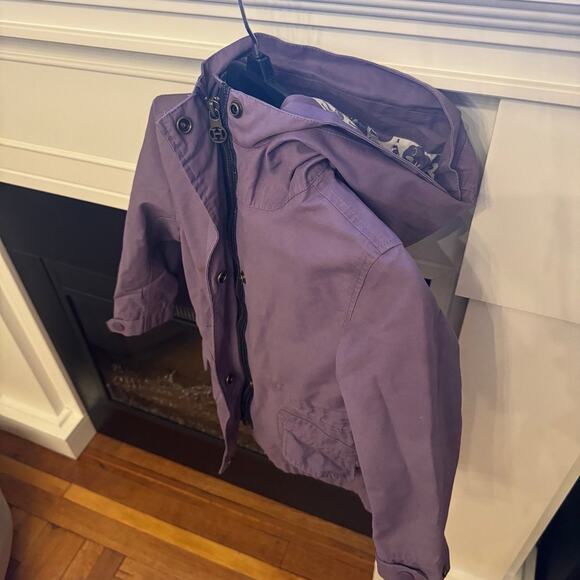 Hatley Girls Soft Shell Rain Jacket - Elephants 5T - Picture 3 of 9